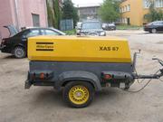 Передвижной дизельный компрессор Atlas Copco XAS67 (2007г.в.)