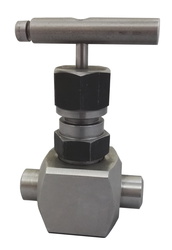 Клапан запорный игольчатый высокого давления (аналог 15с67бк)G1/2-G1/2